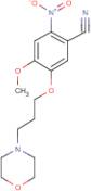 4-Methoxy-5-(3-morpholin-4-yl-propoxy)-2-nitro-benzonitrile