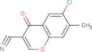 6-Chloro-3-cyano-7-methylchromone