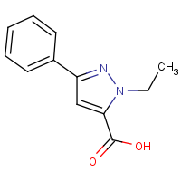 1-Ethyl-3-phenyl-1h-pyrazole-5-carboxylic acid