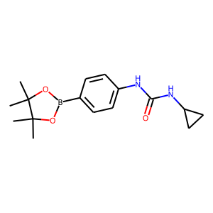 4-[(Cyclopropylcarbamoyl)amino]benzeneboronic acid, pinacol ester