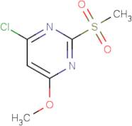 4-Chloro-2-(methylsulfonyl)-6-methoxypyrimidine