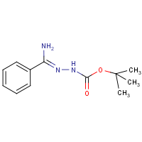 N'-[1-Amino-1-phenylmethylidene]hydrazinecarboxylic acid tert-butyl ester