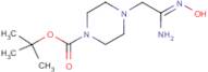 4-(N-Hydroxycarbamimidoylmethyl)-piperazine-1-carboxylic acid tert-butyl ester