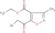 Ethyl 5-(2-bromoacetyl)-3-methylisoxazole-4-carboxylate