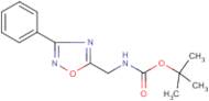 5-(tert-Butyloxycarbonyamino)methyl-3-phenyl-[1,2,4]oxadiazole