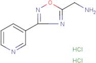 5-Aminomethyl-3-pyridin-3-yl-[1,2,4]oxadiazole dihydrochloride