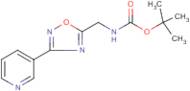 5-(tert-Butyloxycarbonyamino)methyl-3-pyridin-3-yl-[1,2,4]oxadiazole