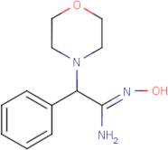 N-Hydroxy-2-morpholin-4-yl-2-phenyl-acetamidine