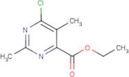 6-Chloro-2,5-dimethyl-pyrimidine-4-carboxylic acid ethyl ester