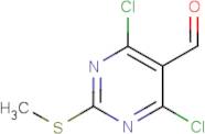 4,6-Dichloro-2-methylsulphanyl-pyrimidine-5-carbaldehyde