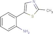 2-(2-Methyl-thiazol-5-yl)-phenylamine