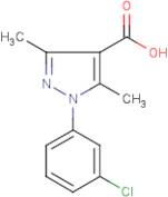 1-(3-Chloro-phenyl)-3,5-dimethyl-1H-pyrazole-4-carboxylic acid