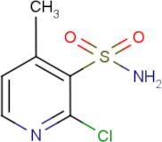 2-Chloro-4-methyl-pyridine-3-sulphonic acid amide