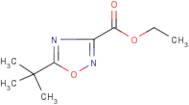5-tert-Butyl-[1,2,4]oxadiazole-3-carboxylic acid ethyl ester