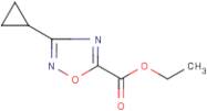 3-Cyclopropyl-[1,2,4]oxadiazole-5-carboxylic acid ethyl ester