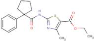 4-Methyl-2-[(1-phenyl-cyclopentanecarbonyl)-amino]-thiazole-5-carboxylic acid ethyl ester