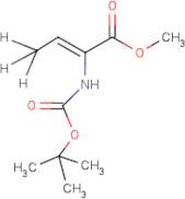 (Z)-2-tert-Butoxycarbonylamino-but-2-enoic acid methyl ester