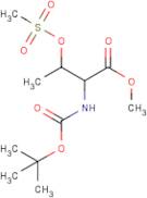 2-tert-Butoxycarbonylamino-3-methanesulphonyloxy-butyric acid methyl ester