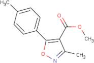 3-Methyl-5-p-tolyl-isoxazole-4-carboxylic acid methyl ester