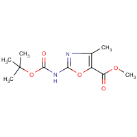 2-tert-Butoxycarbonylamino-4-methyl-oxazole-5-carboxylic acid methyl ester