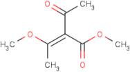 2-Acetyl-3-methoxy-but-2-enoic acid methyl ester