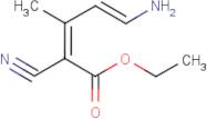 (2Z,4E)-5-Amino-2-cyano-3-methyl-penta-2,4-dienoic acid ethyl ester