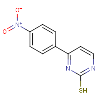 4-(4-Nitro-phenyl)-pyrimidine-2-thiol