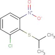 1-Chloro-2-isopropylsulphanyl-3-nitro-benzene