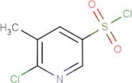 6-Chloro-5-methyl-pyridine-3-sulphonyl chloride