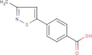 4-(3-Methyl-isothiazol-5-yl)-benzoic acid