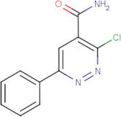 3-Chloro-6-phenyl-pyridazine-4-carboxylic acid amide