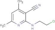2-(2-Chloroethylamino)-4,6-dimethylnicotinonitrile