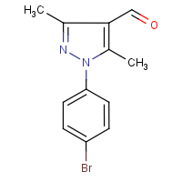 1-(4-Bromophenyl)-3,5-dimethyl-1H-pyrazole-4-carboxaldehyde