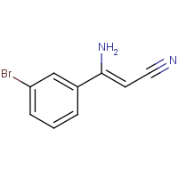 (Z)-3-Amino-3-(3-bromophenyl)acrylonitrile