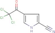 4-(2,2,2-Trichloroacetyl)-1H-pyrrole-2-carbonitrile