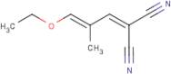 2-((E)-3-Ethoxy-2-methyl-allylidene)-malononitrile