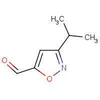 3-Isopropylisoxazole-5-carboxaldehyde