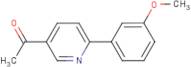 1-[6-(3-Methoxyphenyl)pyridin-3-yl]ethanone