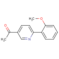 1-[6-(2-Methoxyphenyl)pyridin-3-yl]ethanone