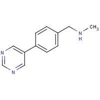 Methyl-[4-(pyrimidin-5-yl)benzy])-amine