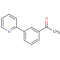 1-[3-(Pyridin-2-yl)phenyl]ethanone