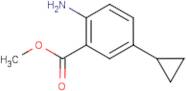 2-Amino-5-cyclopropylbenzoic acid methyl ester