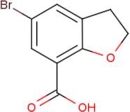 5-Bromo-2,3-dihydrobenzofuran-7-carboxylic acid