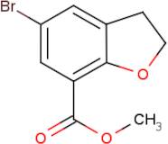 Methyl 5-bromo-2,3-dihydrobenzofuran-7-carboxylate