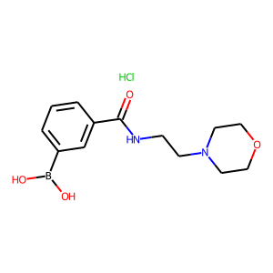 3-[(2-Morpholin-4-ylethyl)carbamoyl]benzeneboronic acid hydrochloride