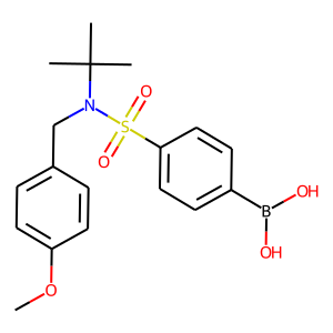 4-[tert-Butyl(4-methoxybenzyl)sulphamoyl]benzeneboronic acid