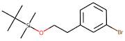 1-Bromo-3-[2-(tert-butyldimethylsilyloxy)ethyl]benzene