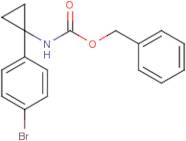 Benzyl (1-(4-bromophenyl)cyclopropyl)carbamate