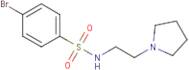 4-Bromo-N-(2-(pyrrolidin-1-yl)ethyl)benzenesulfonamide