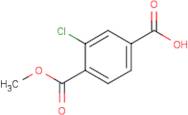 3-Chloro-4-(methoxycarbonyl)benzoic acid